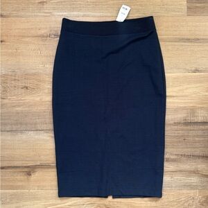 Banana Republic navy  pencil skirt small Jersey Small